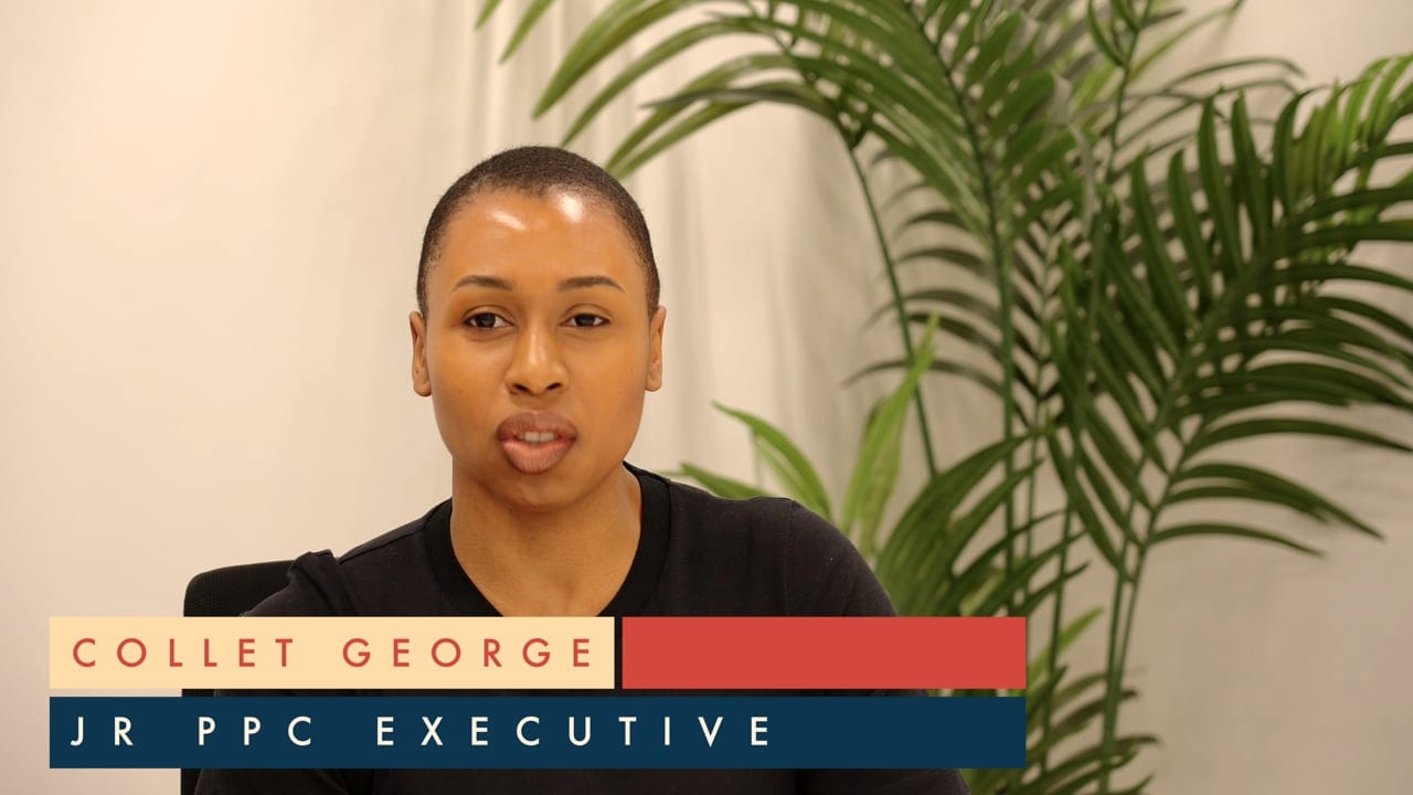 Colette George in their 21 Degrees recruitment film.
