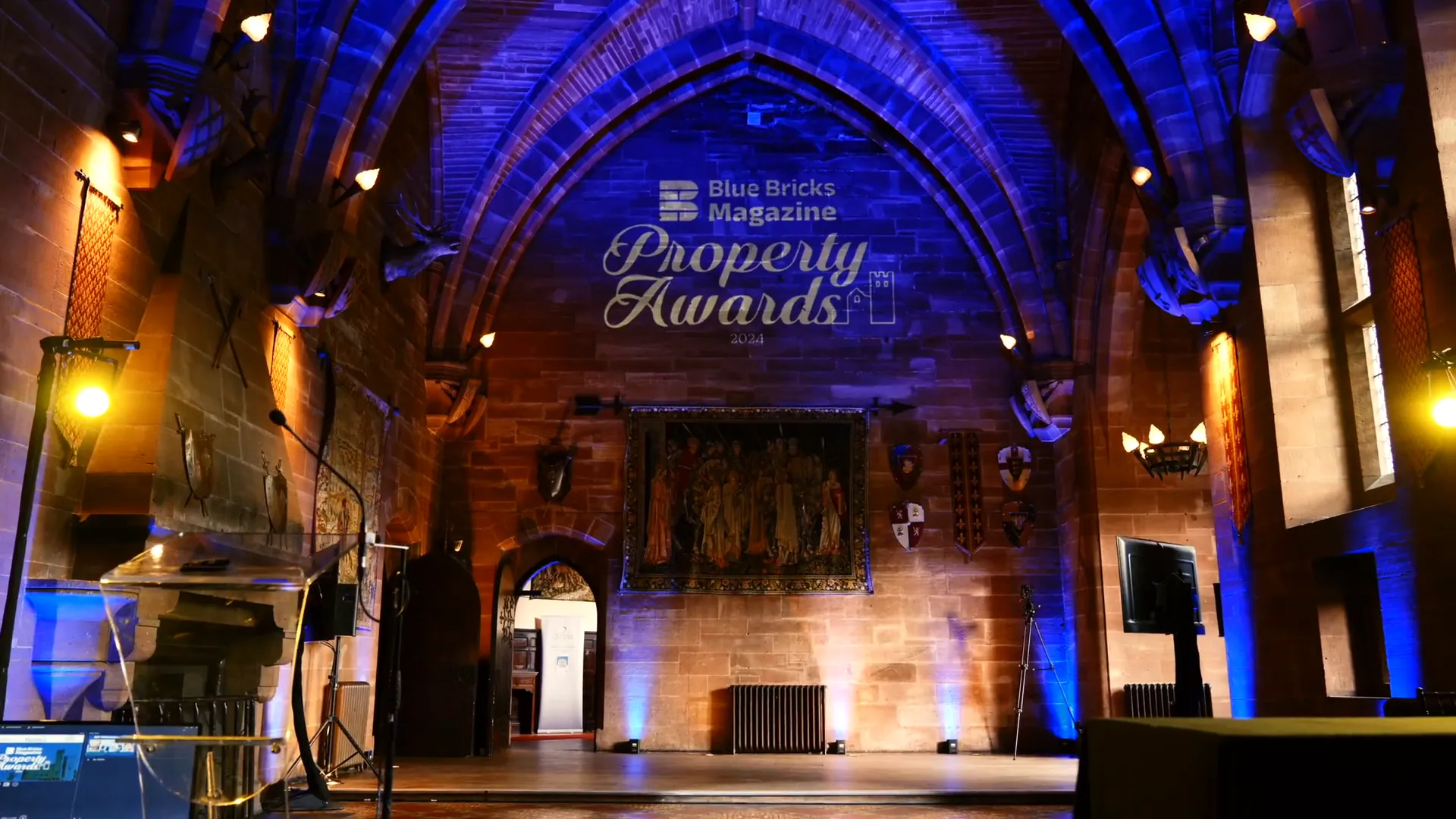 Blue Bricks Awards event, case study image.