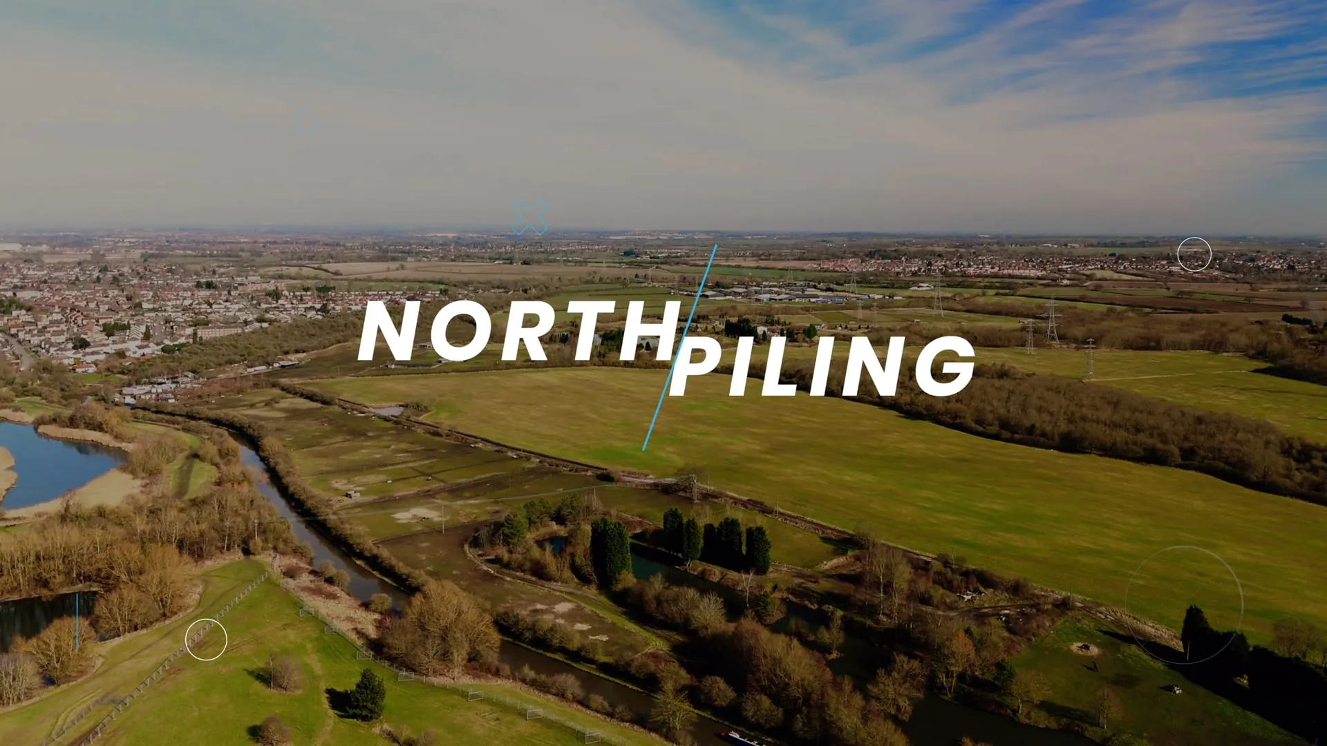 North Piling foundation-engineering site, case study image.