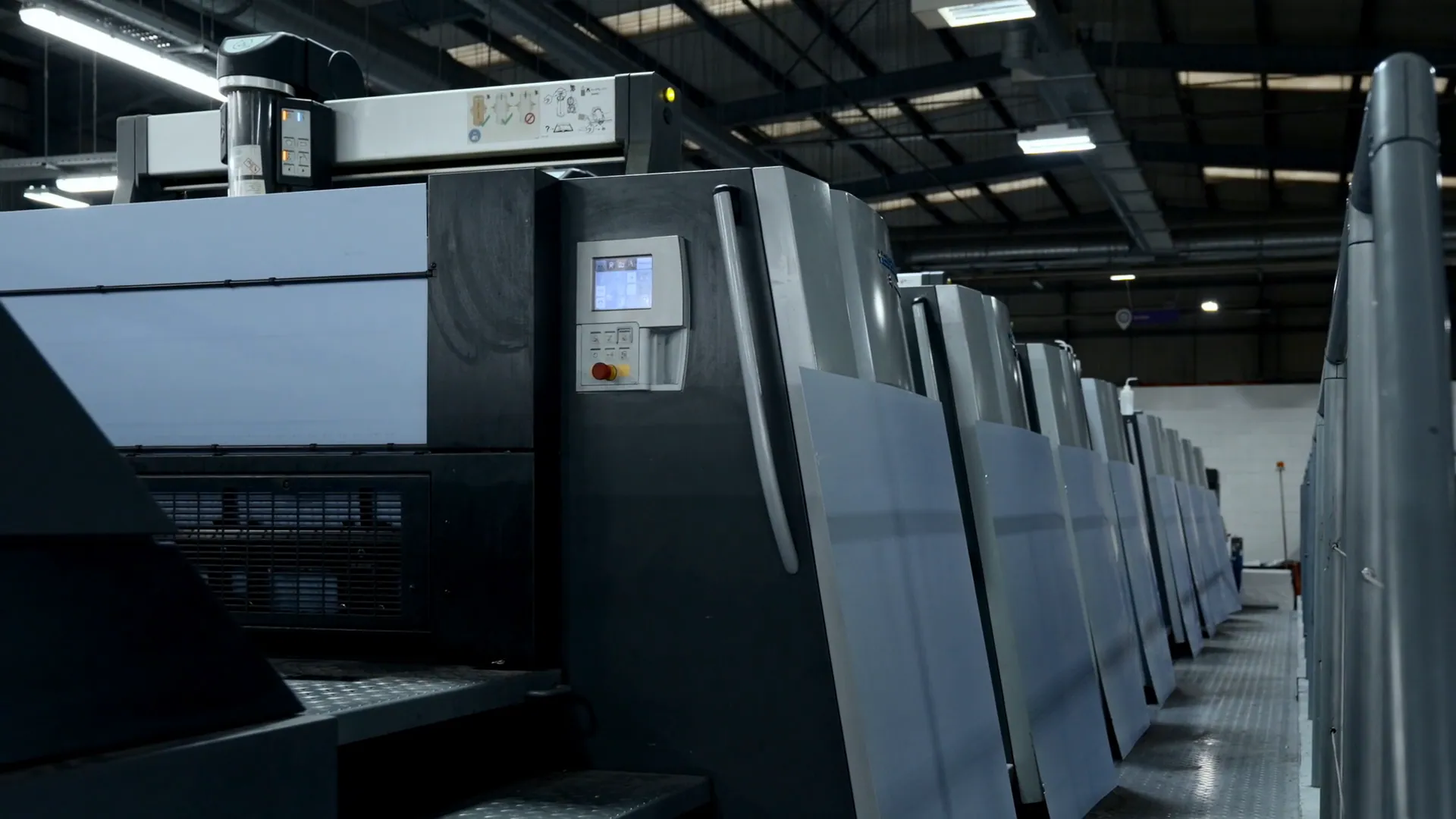 Route 1 Print production process, case study image.