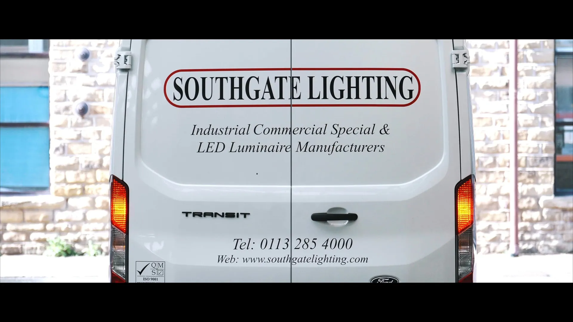 Southgate Lighting brand film, case study image.