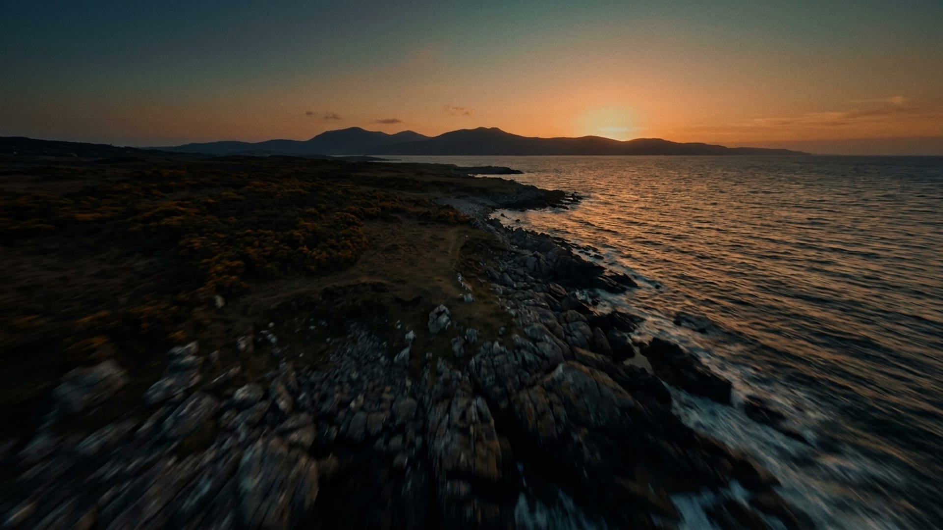 A still from the 21 Degrees drone showreel